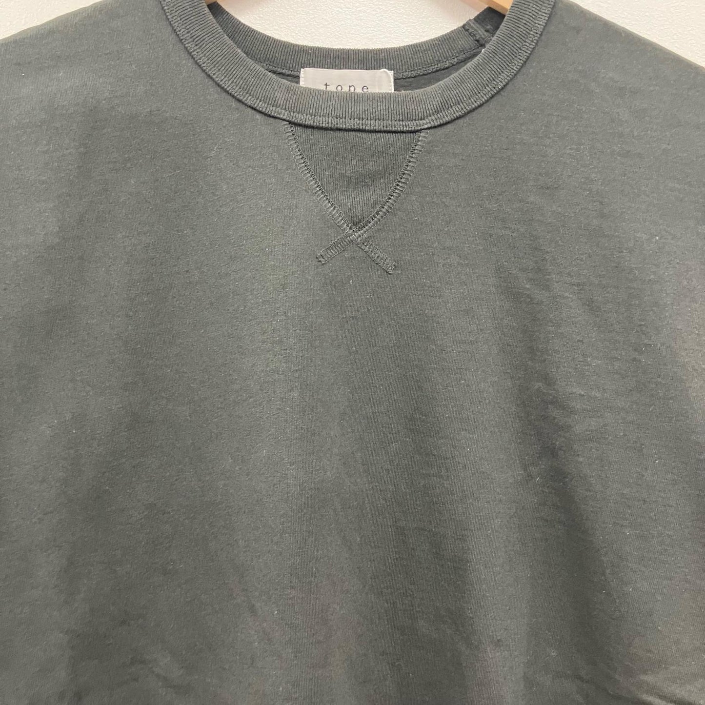 TONE | トーン 3 STITCH TEE 半袖Ｔシャツ TO-SS19-TEE01 チャコールグレー サイズ：1【イオン広店】