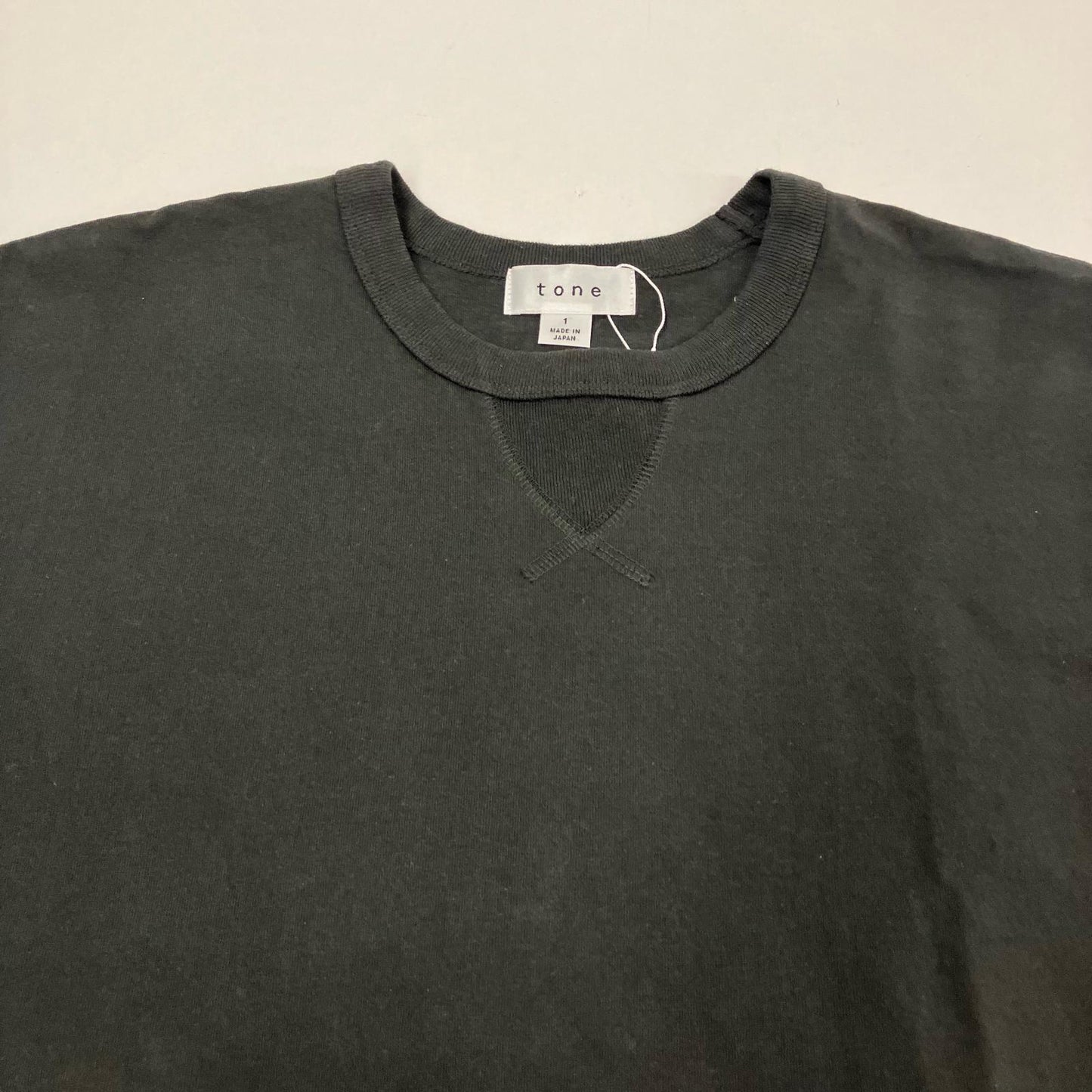 TONE | トーン 3 STITCH TEE 半袖Ｔシャツ TO-SS19-TEE01 チャコールグレー サイズ：1【イオン広店】