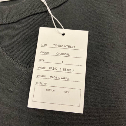 TONE | トーン 3 STITCH TEE 半袖Ｔシャツ TO-SS19-TEE01 チャコールグレー サイズ：1【イオン広店】