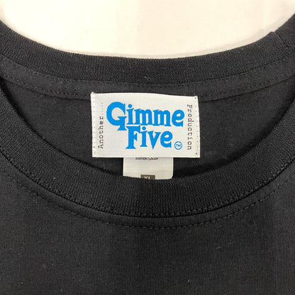 GIMME FIVE | ギミーファイブ NIGHT FEVER 半袖Ｔシャツ ブラック サイズ：XL【イオン広店】