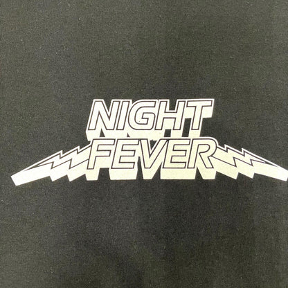 GIMME FIVE | ギミーファイブ NIGHT FEVER 半袖Ｔシャツ ブラック サイズ：XL【イオン広店】