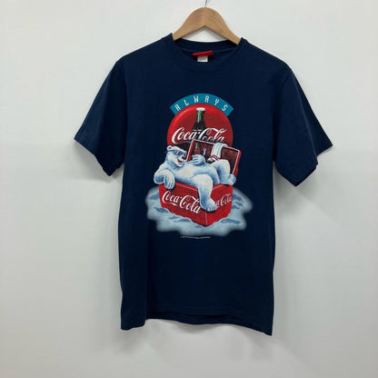 VINTAGE衣料 | ヴィンテージイリョウ COCA COLA POLAR BEAR 半袖Ｔシャツ ネイビー サイズ：S【イオン広店】