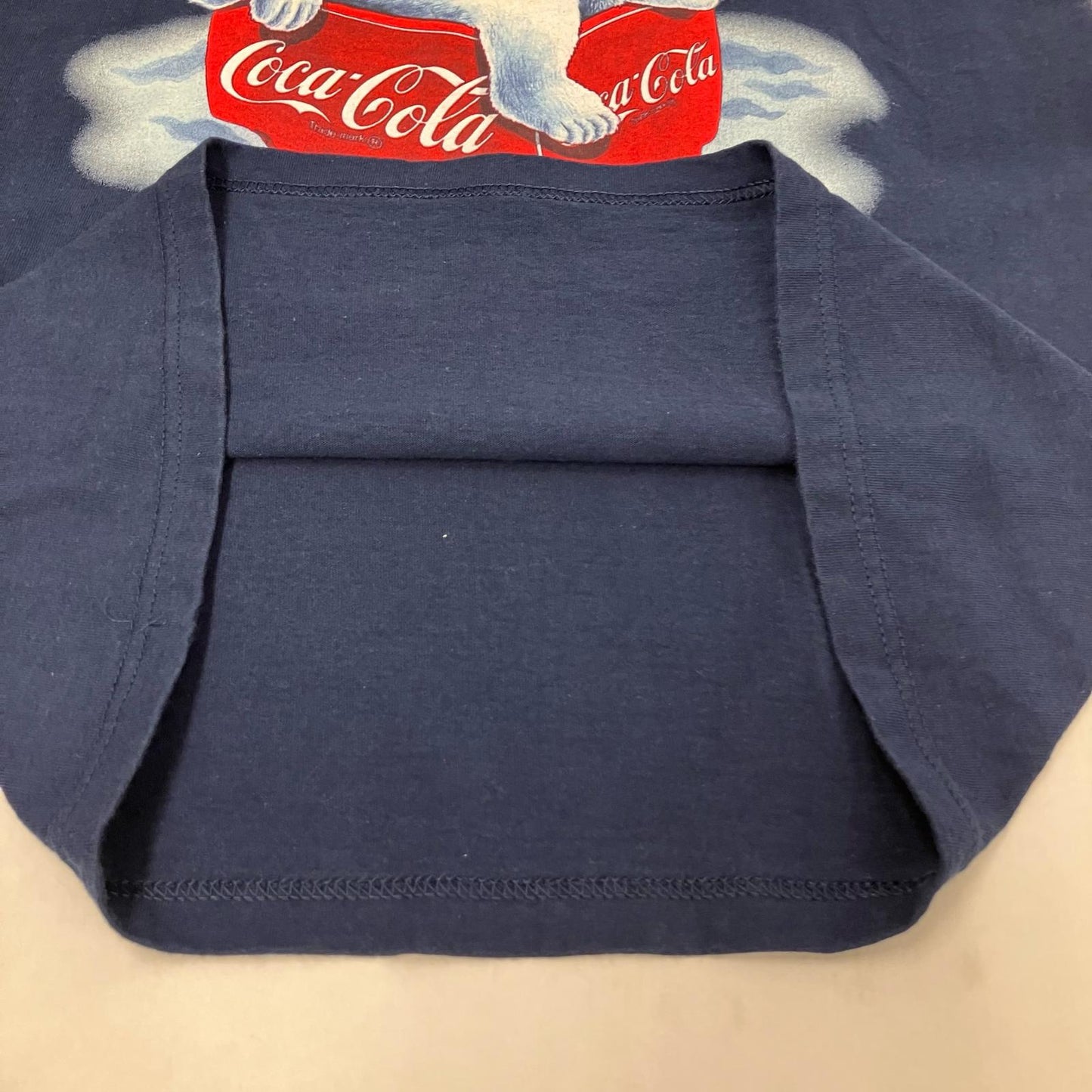 VINTAGE衣料 | ヴィンテージイリョウ COCA COLA POLAR BEAR 半袖Ｔシャツ ネイビー サイズ：S【イオン広店】