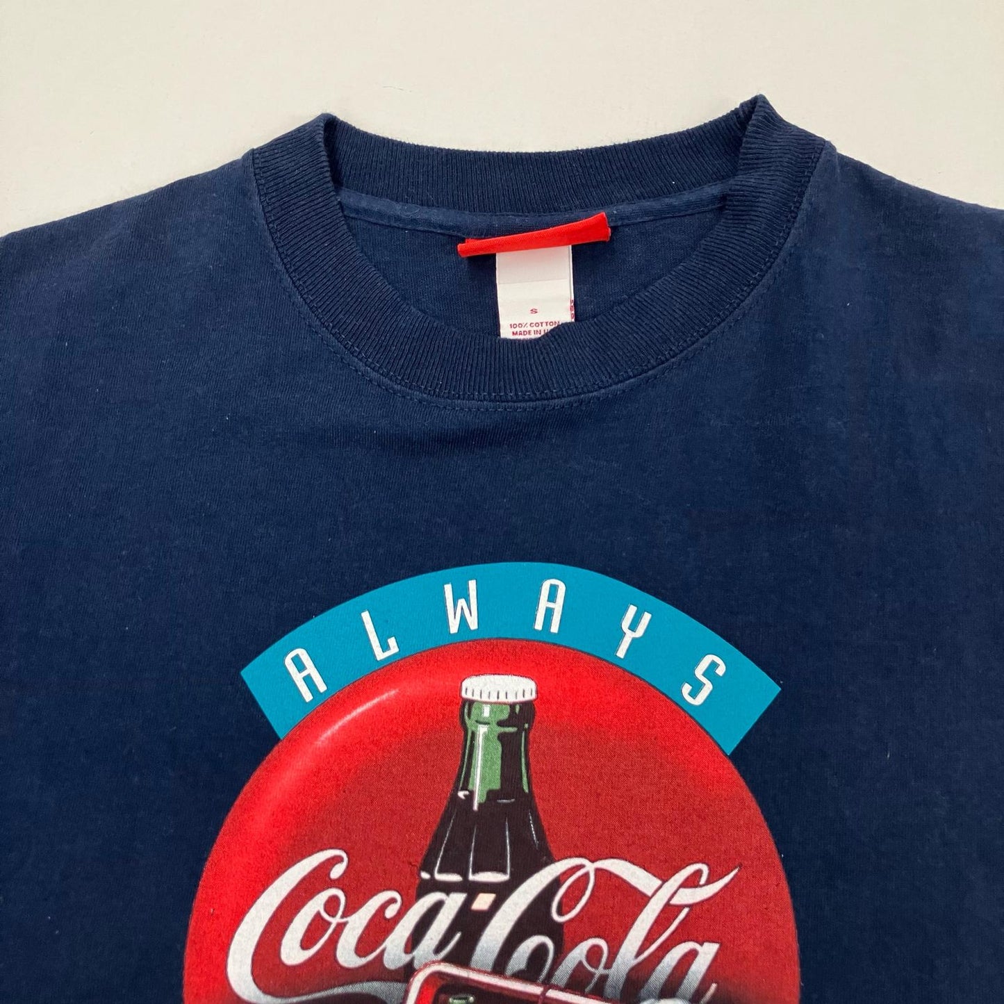 VINTAGE衣料 | ヴィンテージイリョウ COCA COLA POLAR BEAR 半袖Ｔシャツ ネイビー サイズ：S【イオン広店】