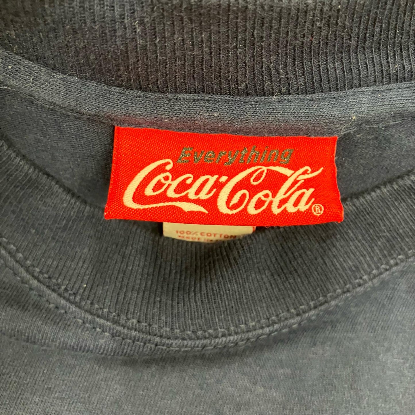VINTAGE衣料 | ヴィンテージイリョウ COCA COLA POLAR BEAR 半袖Ｔシャツ ネイビー サイズ：S【イオン広店】