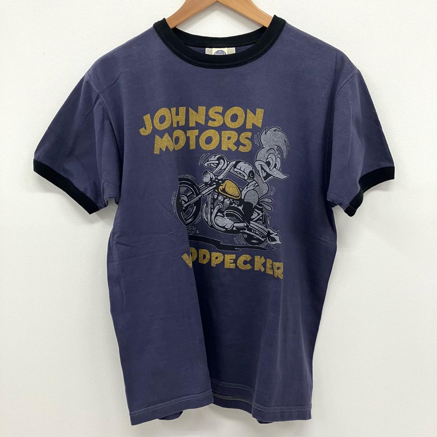 TOYS McCOY | トイズマッコイ WOODY WOODPECKER TEE 半袖Ｔシャツ TMC2408 ネイビー サイズ：L【イオン広店】