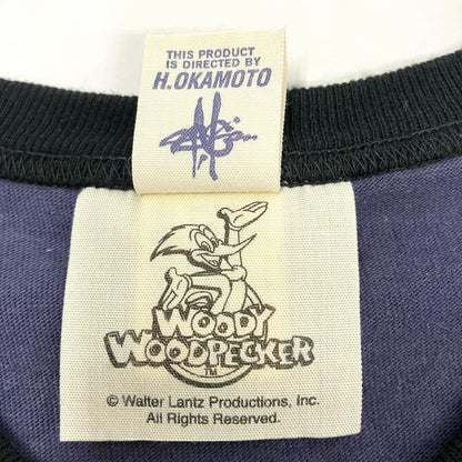 TOYS McCOY | トイズマッコイ WOODY WOODPECKER TEE 半袖Ｔシャツ TMC2408 ネイビー サイズ：L【イオン広店】