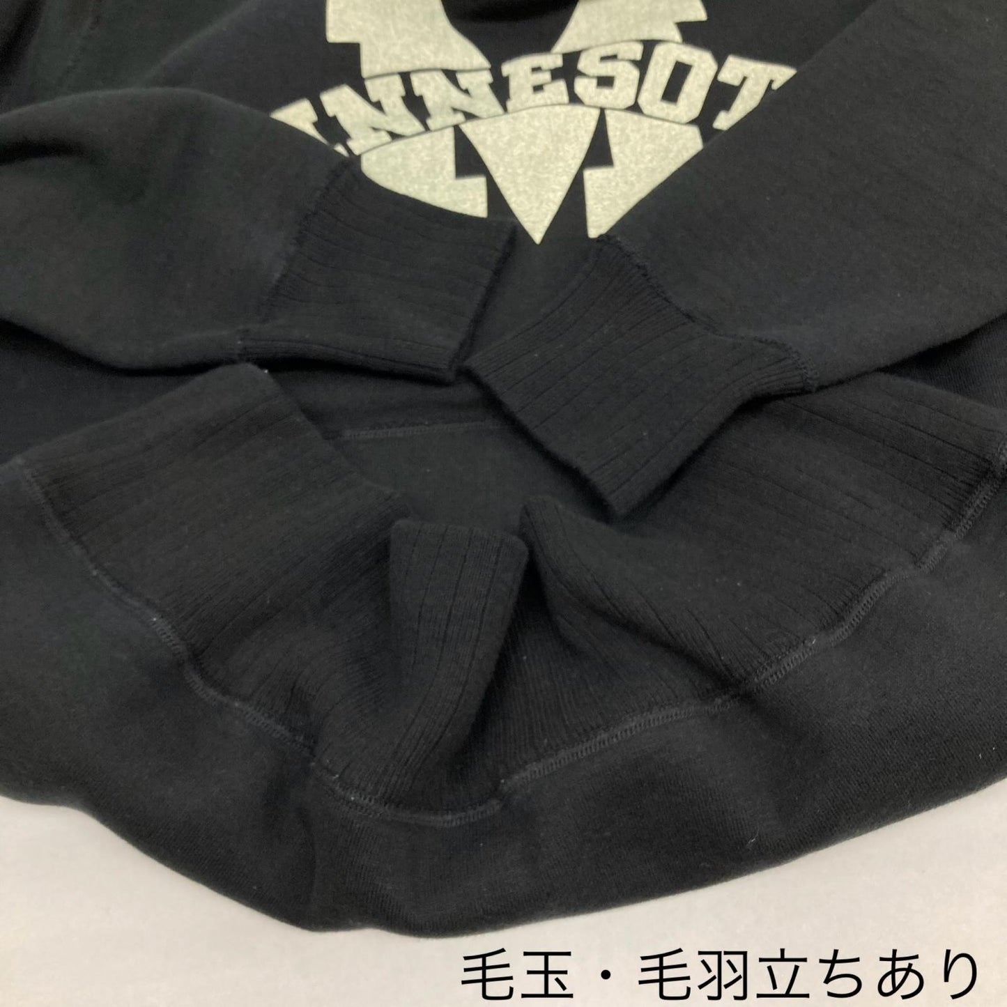 MINNESOTA　sweat Hooded PARKA W/PRINT パーカー WV69254 ブラック サイズ：M【イオン広店】