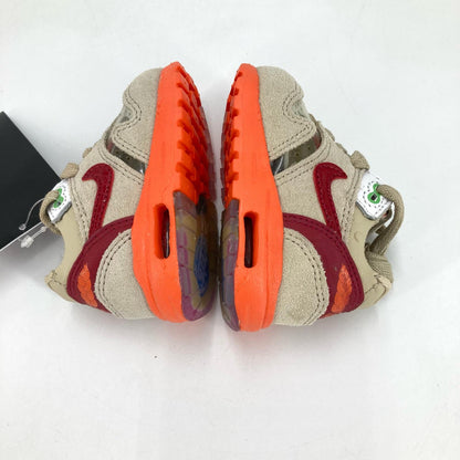 NIKE | ナイキ ８cm KISS OF DEATH CLOT × Nike TD Air Max 1 スニーカー DH2492-100 ブラウン【イオン広店】