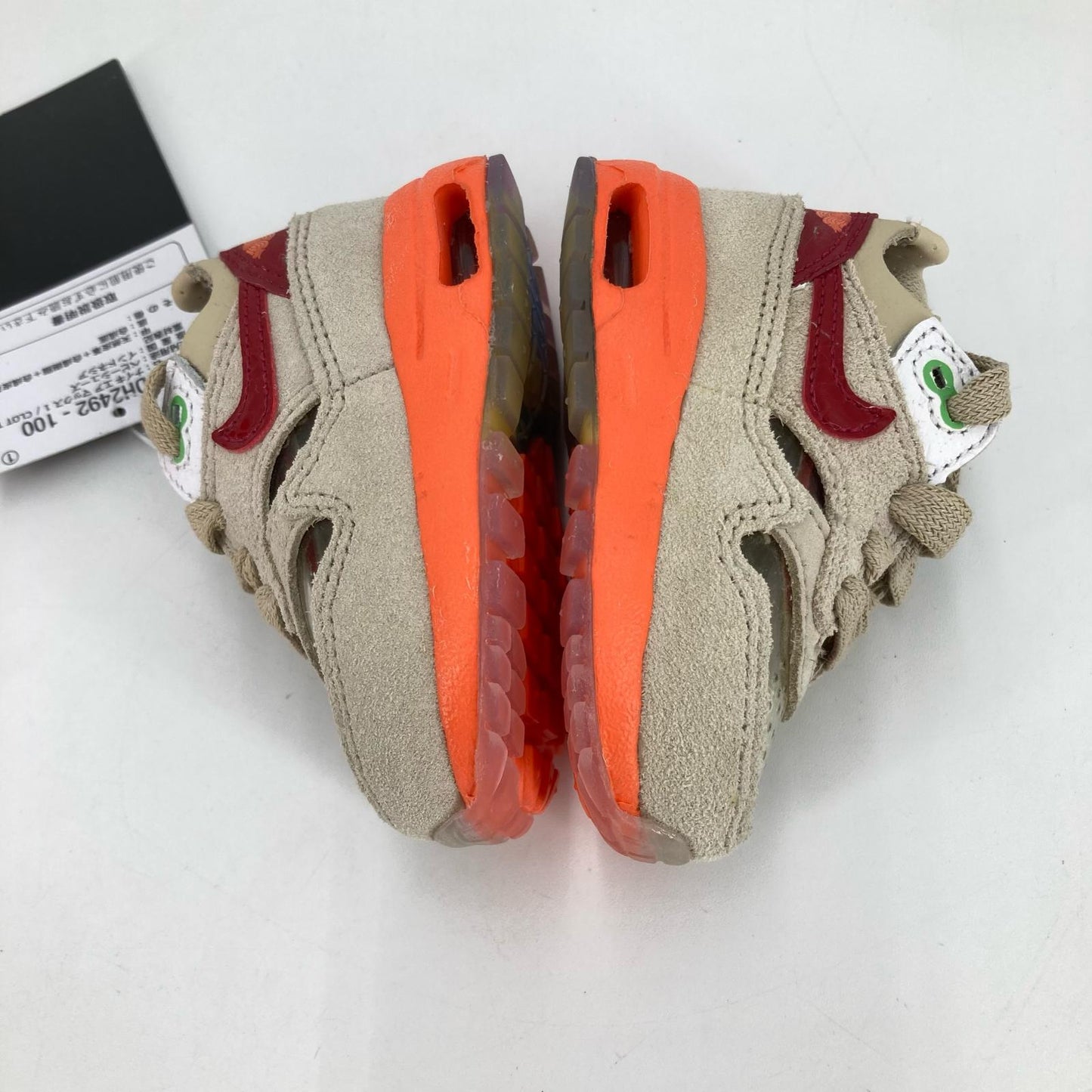 NIKE | ナイキ ８cm KISS OF DEATH CLOT × Nike TD Air Max 1 スニーカー DH2492-100 ブラウン【イオン広店】