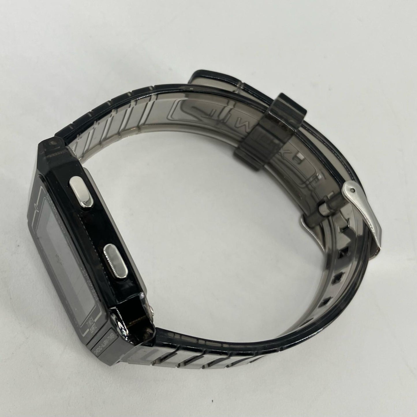 TIMEX | タイメックス Q LCA Transparent 腕時計 TW2W45000 ブラック【イオン広店】