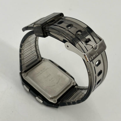 TIMEX | タイメックス Q LCA Transparent 腕時計 TW2W45000 ブラック【イオン広店】