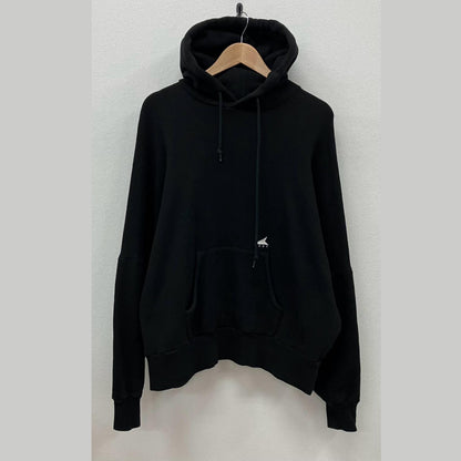 DESCENDANT | ディセンダント Ce jour HOODED SWEAT SHIRT パーカー ブラック サイズ：1【イオン広店】