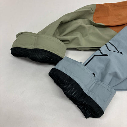 EXAMPLE | イグザンプル NYLON MULTICOLORED HALFZIP ANORAK ナイロンジャケット ex22ss-tp-0017 マルチカラー サイズ：XL【イオン広店】