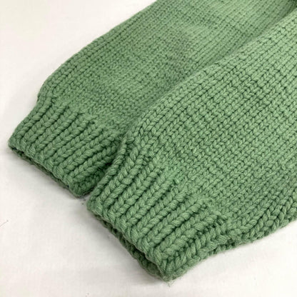 DESCENDANT | ディセンダント SUNKEN COWICHAN SWEATER セーター 232MADS-JKM01 ライトグリーン サイズ：4【イオン広店】