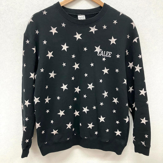 CALEE | キャリー Allover star pattern L/S sweat スウェット CL-22AW005SP サイズ：M【イオン広店】