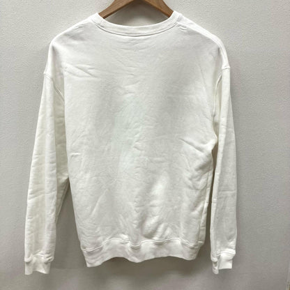 CALEE | キャリー Logo crew neck sweat スウェット cl-22aw051 ホワイト サイズ：M【イオン広店】