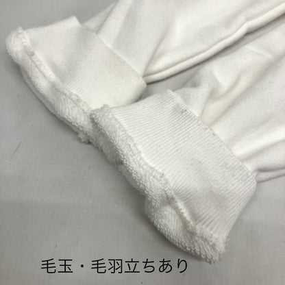 CALEE | キャリー Logo crew neck sweat スウェット cl-22aw051 ホワイト サイズ：M【イオン広店】