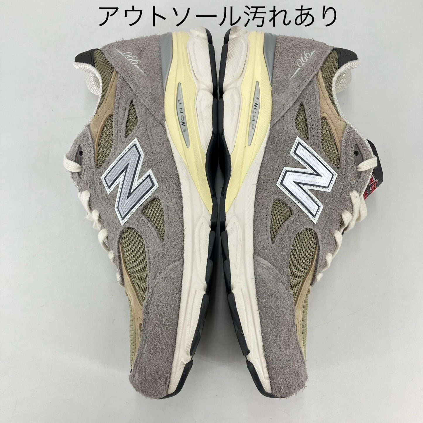 NEW BALANCE | ニューバランス 990V3 スニーカー M990TG3 グレー 28.5cm【イオン広店】