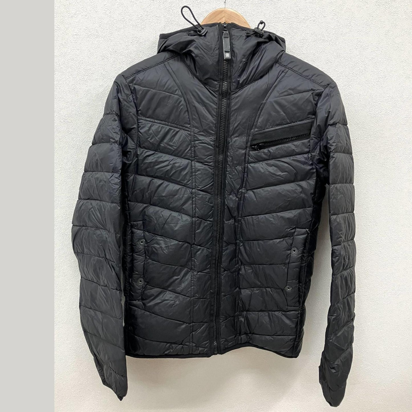 G-STAR | ジースター Vodan Padded Hooded Parka 中綿ジャケット D22713-A281-C742 ネイビー サイズ：M【イオン広店】