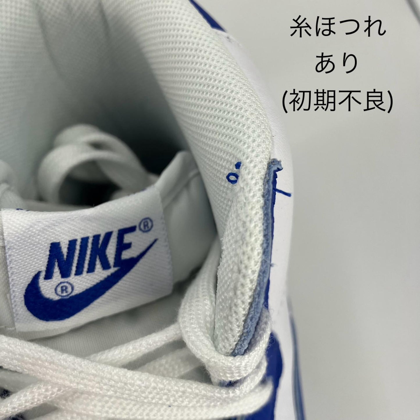 NIKE | ナイキ Terminator High スニーカー FN6836-100 ブルー 29cm【イオン広店】