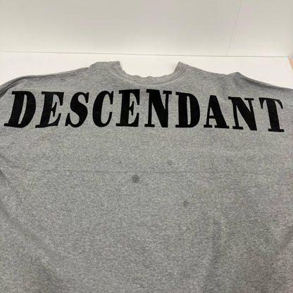 DESCENTE | デサント バックアーチロゴロンT 長袖Ｔシャツ グレー サイズ：2【イオン広店】