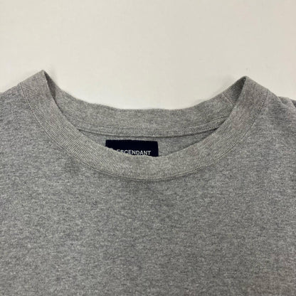 DESCENTE | デサント バックアーチロゴロンT 長袖Ｔシャツ グレー サイズ：2【イオン広店】