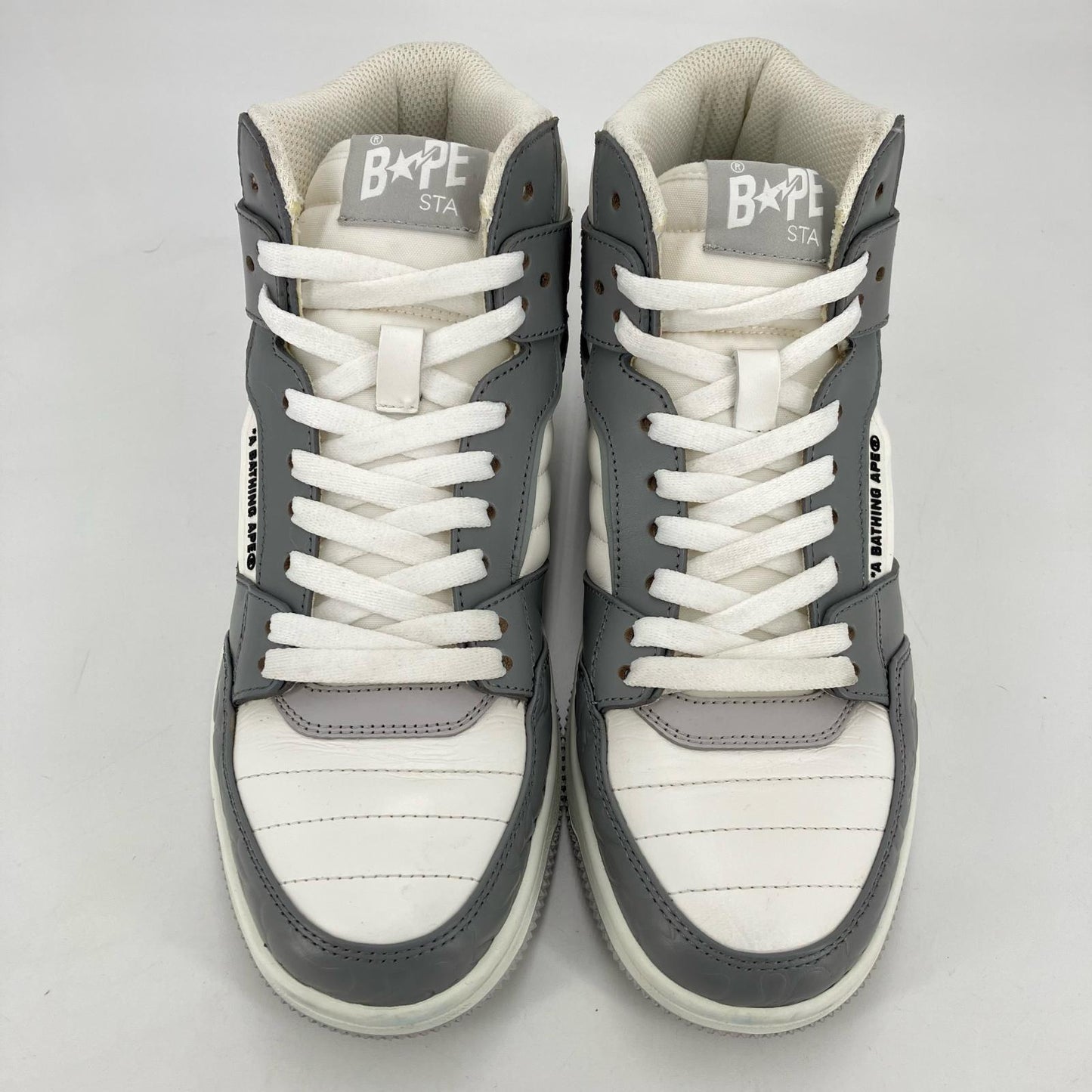 A BATHING APE | アベイシングエイプ BAPE STA 88 HI スニーカー 001FWJ801061I グレー 26cm【イオン広店】