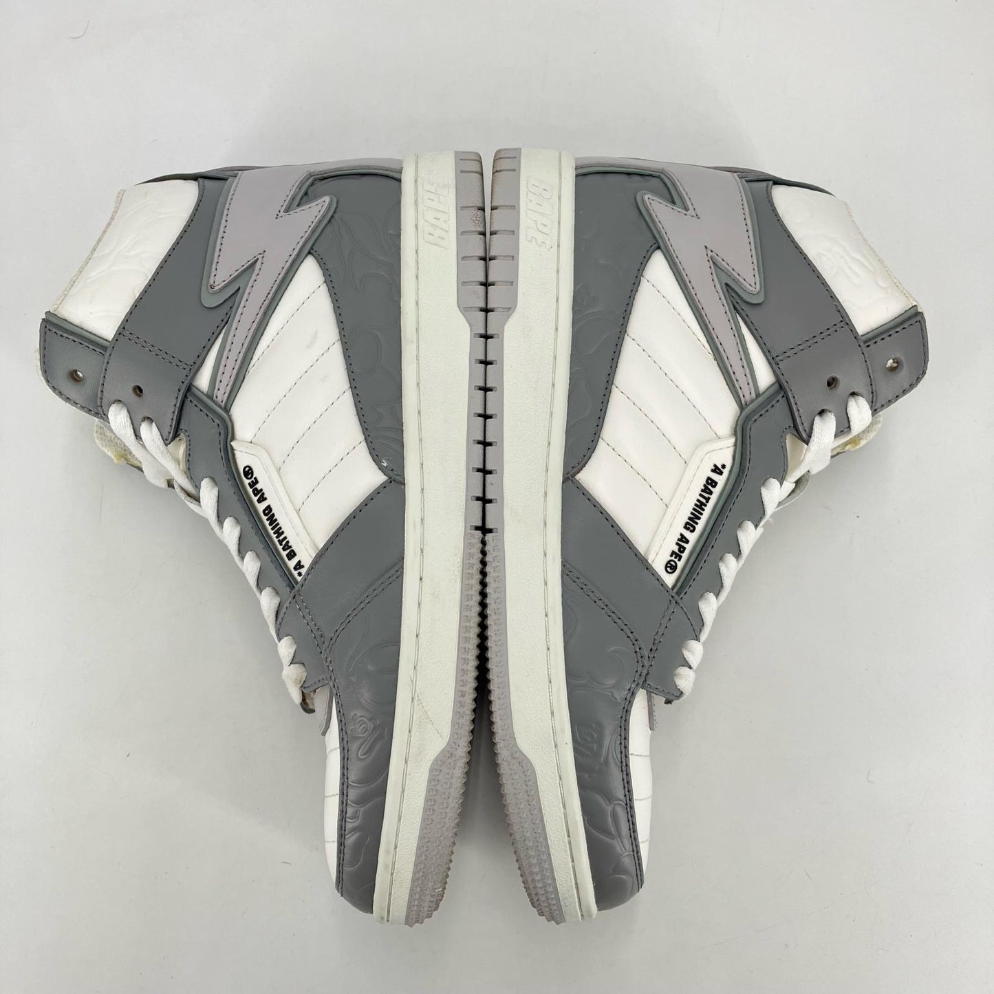 A BATHING APE | アベイシングエイプ BAPE STA 88 HI スニーカー 001FWJ801061I グレー 26cm【イオン広店】