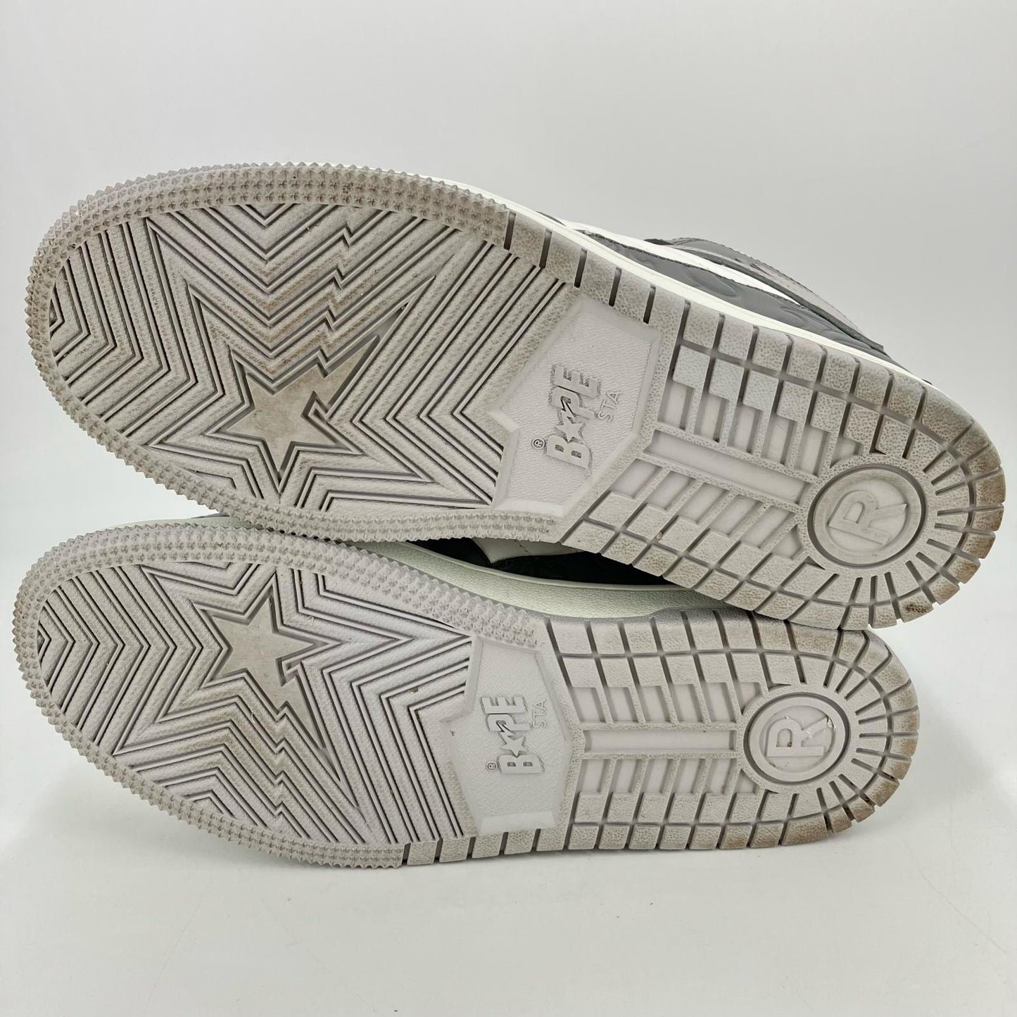 A BATHING APE | アベイシングエイプ BAPE STA 88 HI スニーカー 001FWJ801061I グレー 26cm【イオン広店】