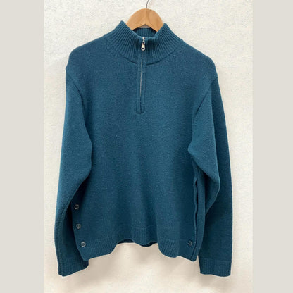 ALLEGE. | アレッジ Harf Zip Knit ニット AL21W-KN01 グリーン サイズ：3【イオン広店】