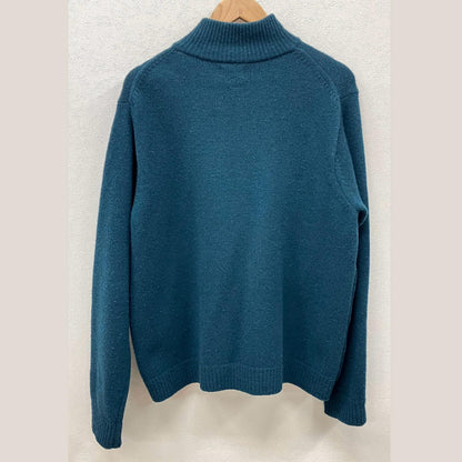 ALLEGE. | アレッジ Harf Zip Knit ニット AL21W-KN01 グリーン サイズ：3【イオン広店】