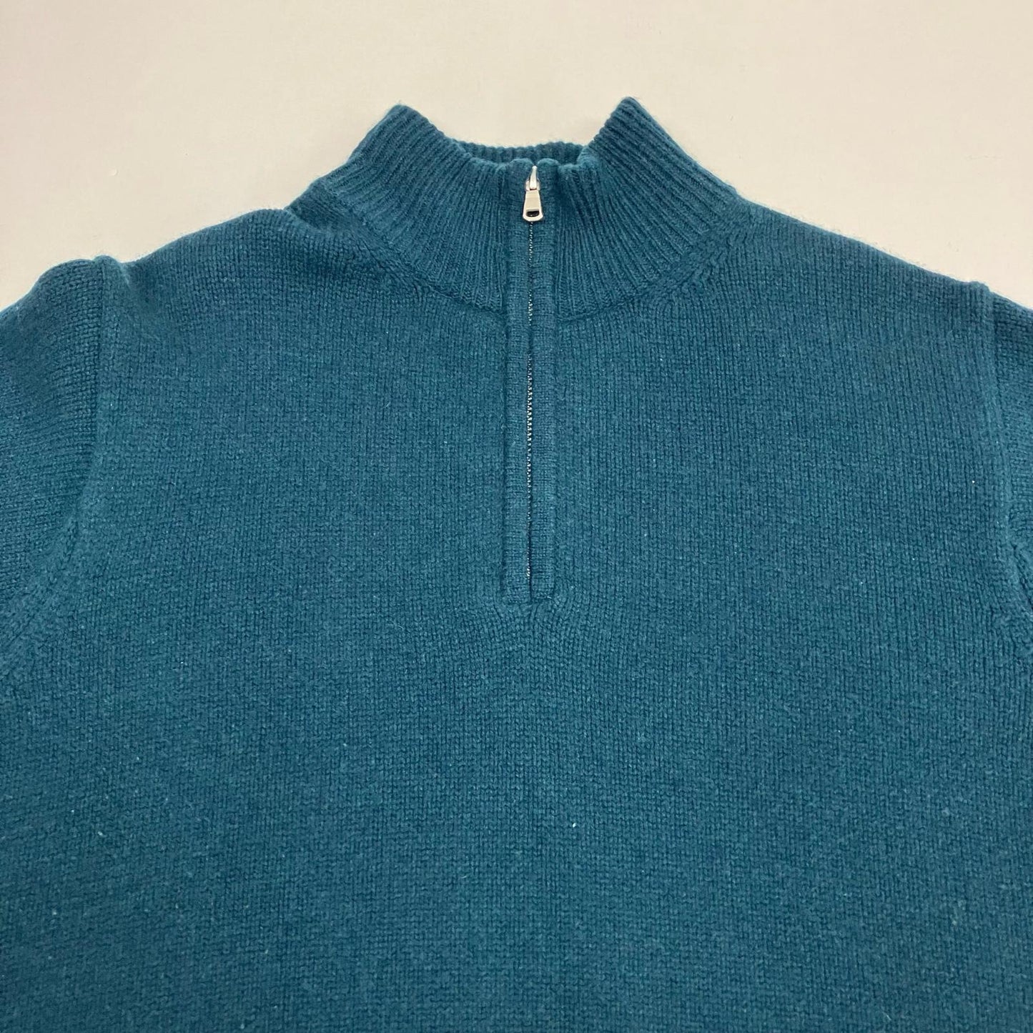 ALLEGE. | アレッジ Harf Zip Knit ニット AL21W-KN01 グリーン サイズ：3【イオン広店】