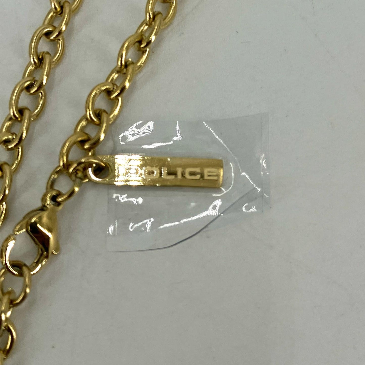 POLICE | ポリス 十字架 ステンレススチール ネックレス 25154PSG02 ゴールド【イオン広店】