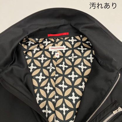 DRESSTERIOR | ドレステリア ラビット刺繍 アビエータージャケット ブルゾン 086-58002 ブラック サイズ：M【イオン広店】