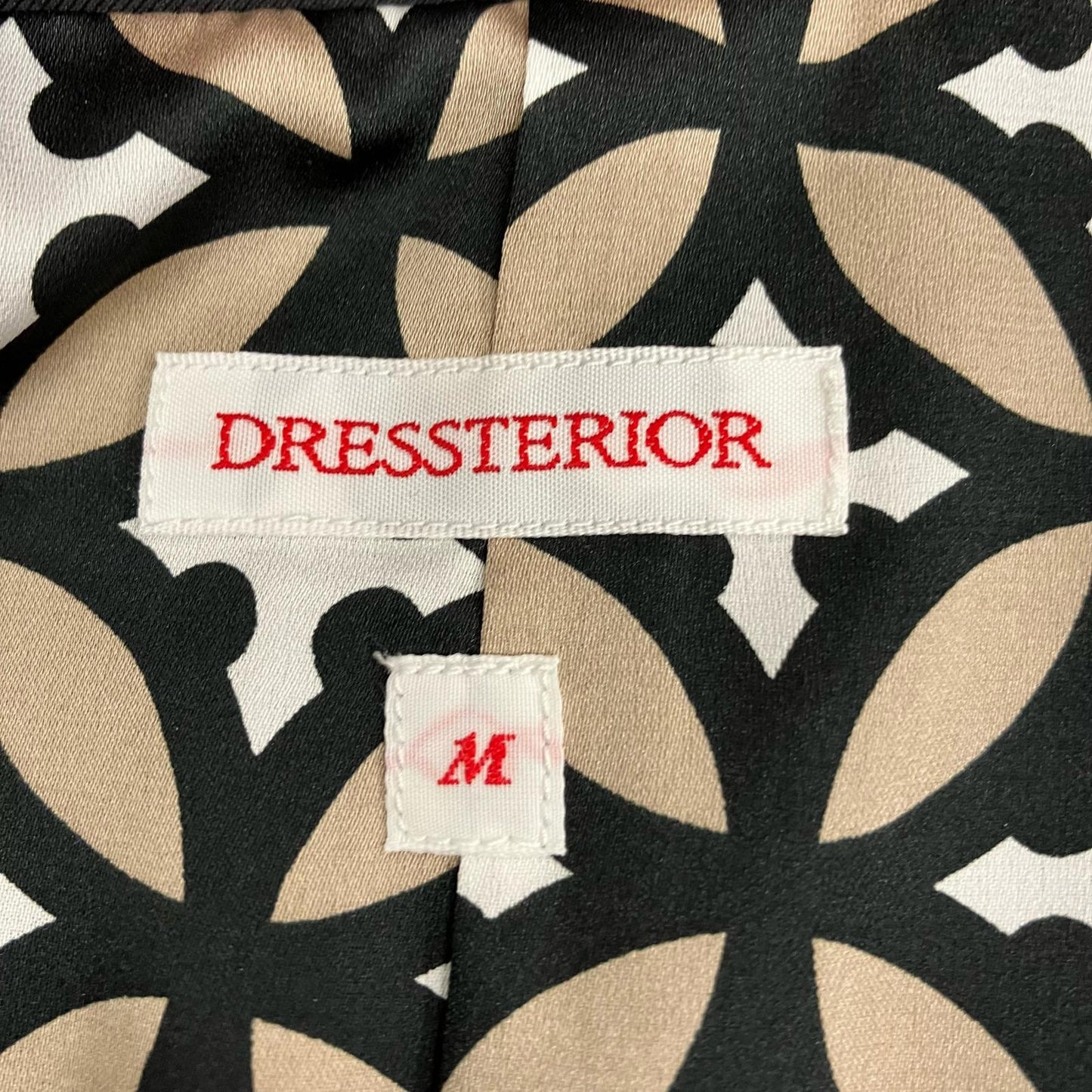 DRESSTERIOR | ドレステリア ラビット刺繍 アビエータージャケット ブルゾン 086-58002 ブラック サイズ：M【イオン広店】