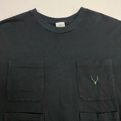 S2W8(South2 West8) | エスツーダブルエイトサウスツーウエストエイト 半袖Ｔシャツ GL903 ブラック サイズ：L【イオン広店】