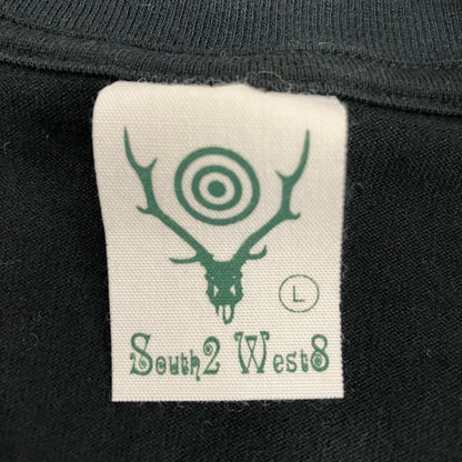 S2W8(South2 West8) | エスツーダブルエイトサウスツーウエストエイト 半袖Ｔシャツ GL903 ブラック サイズ：L【イオン広店】