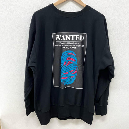CHALLENGER | チャレンジャー CTA C/N SWEAT スウェット CLG-SW 024-001 ブラック サイズ：XL【イオン広店】