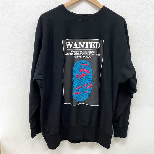 CHALLENGER | チャレンジャー CTA C/N SWEAT スウェット CLG-SW 024-001 ブラック サイズ：XL【イオン広店】