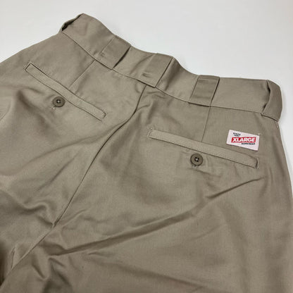 X-LARGE | エクストララージ TC WORK PANTS パンツ 101241031012 ベージュ サイズ：30【イオン広店】