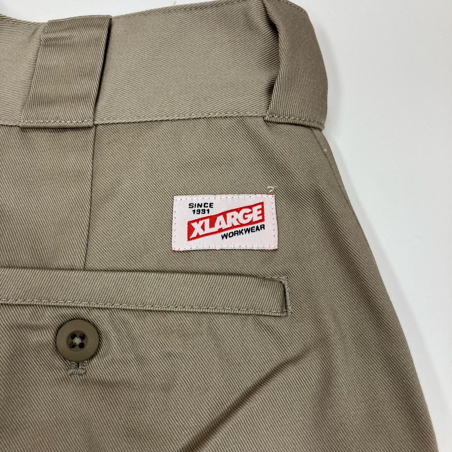 X-LARGE | エクストララージ TC WORK PANTS パンツ 101241031012 ベージュ サイズ：30【イオン広店】