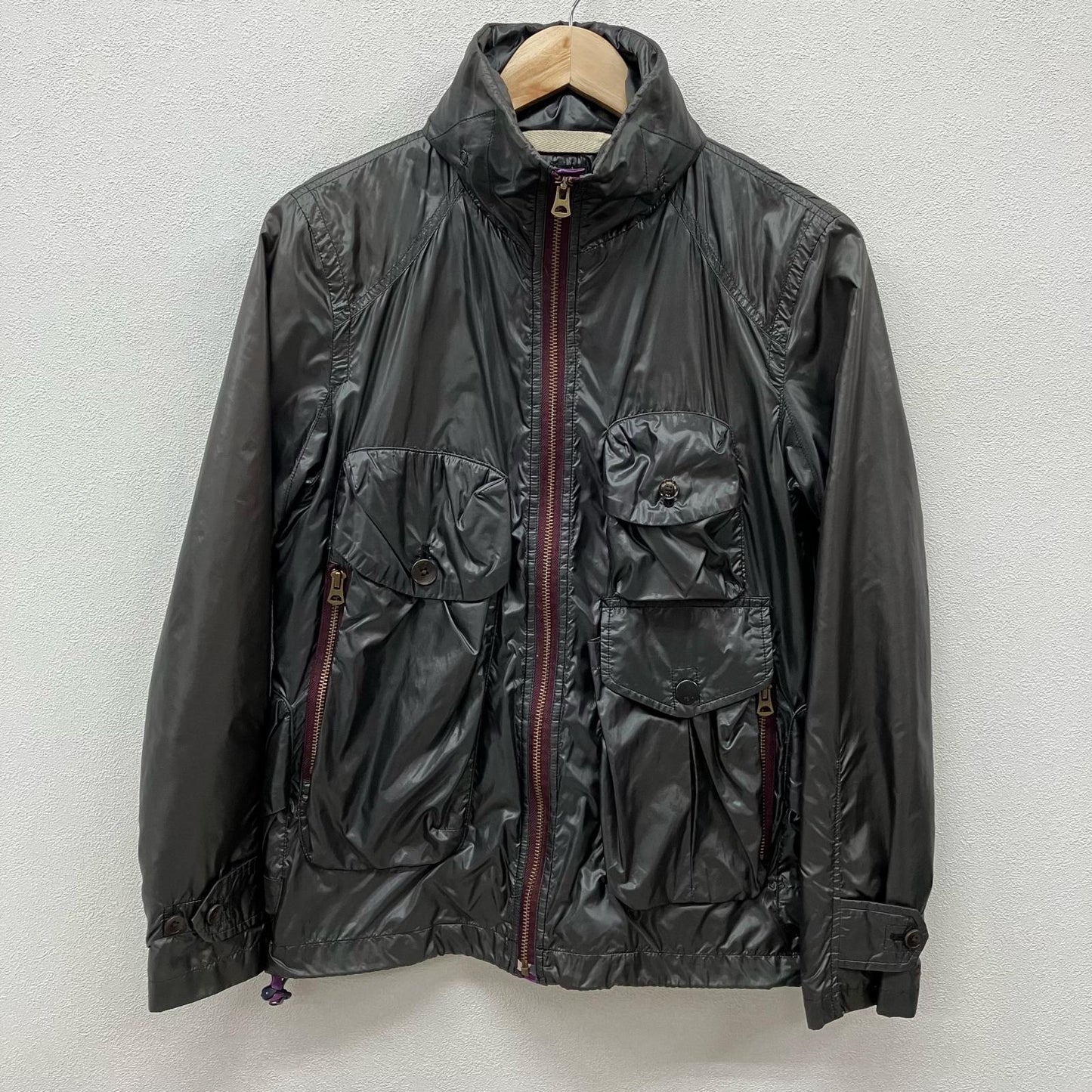 Paul Smith JEANS | ポールスミスジーンズ ナイロンジャケット PJ-C5-40189 チャコールグレー サイズ：S【イオン広店】