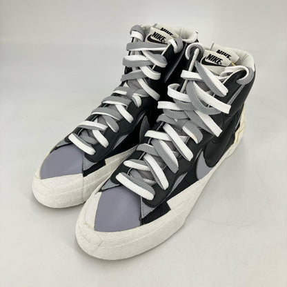 NIKE | ナイキ sacai × NIKE BLAZER MID スニーカー BV0072-002 ブラック 29cm【イオン広店】