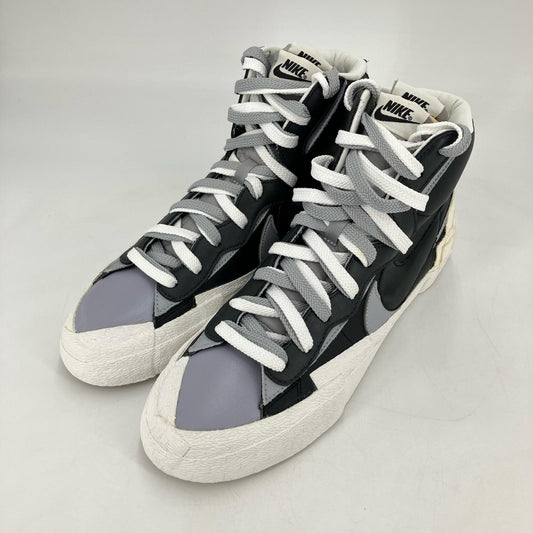 NIKE | ナイキ sacai × NIKE BLAZER MID スニーカー BV0072-002 ブラック 29cm【イオン広店】