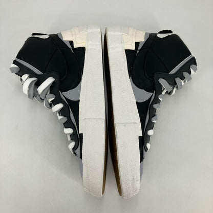 NIKE | ナイキ sacai × NIKE BLAZER MID スニーカー BV0072-002 ブラック 29cm【イオン広店】