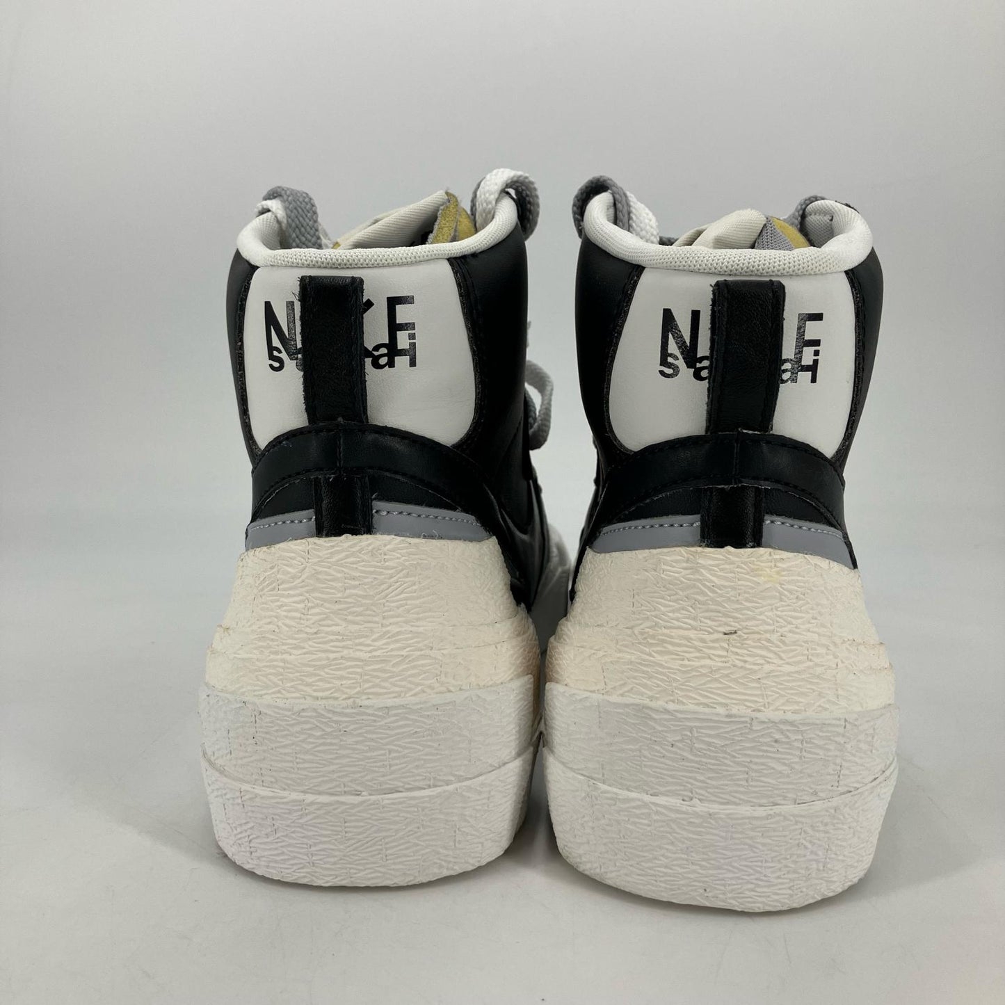 NIKE | ナイキ sacai × NIKE BLAZER MID スニーカー BV0072-002 ブラック 29cm【イオン広店】
