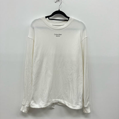 Calvin Klein | カルバンクライン スウェット J219179 ホワイト サイズ：S【イオン広店】