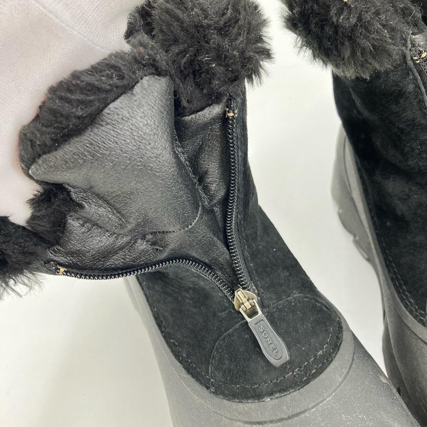 SOREL | ソレル SNOW ANGEL ZIP/Boots ブーツ NL ブラック 24cm【イオン広店】