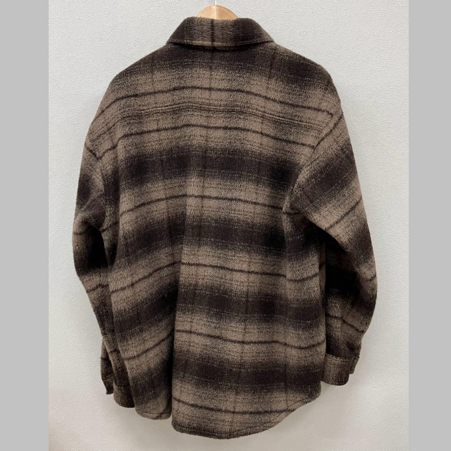 GOLD | ゴールド ALPACA WOOL SHAGGY CHECK C.P.O JACKET その他トップス GL14661 サイズ：M【イオン広店】